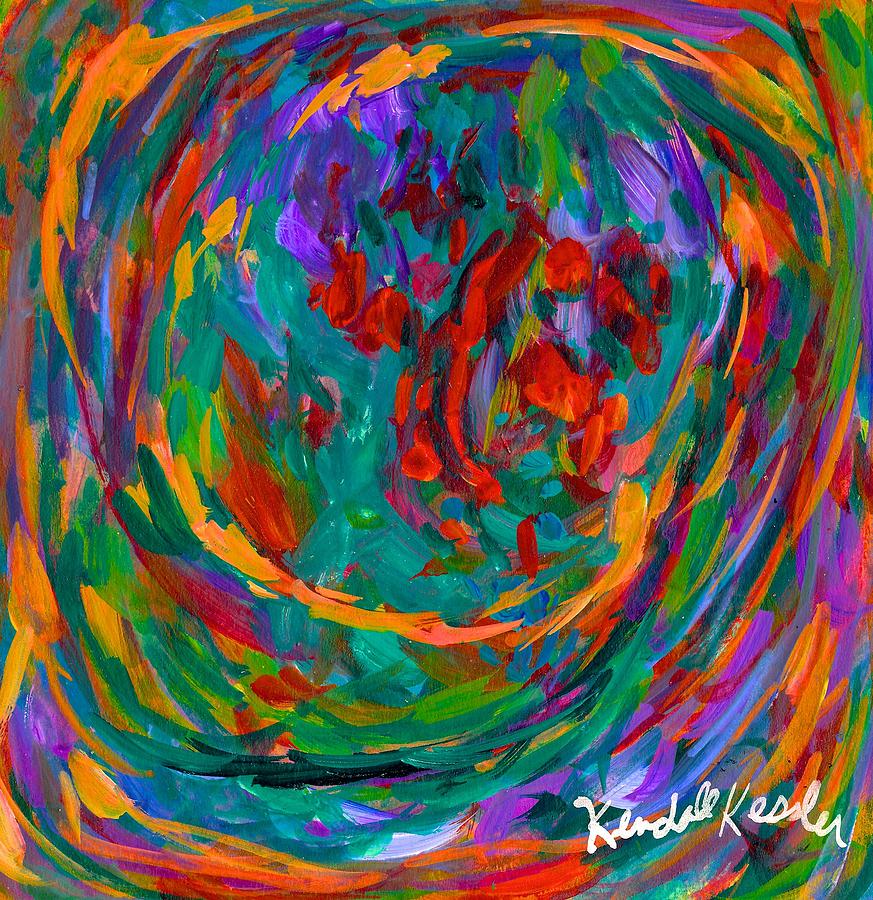 Twirl Painting by Kendall Kessler