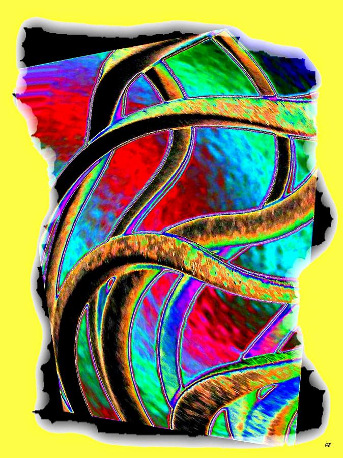 Abstract Digital Art - Twist And Shout 3 by Will Borden