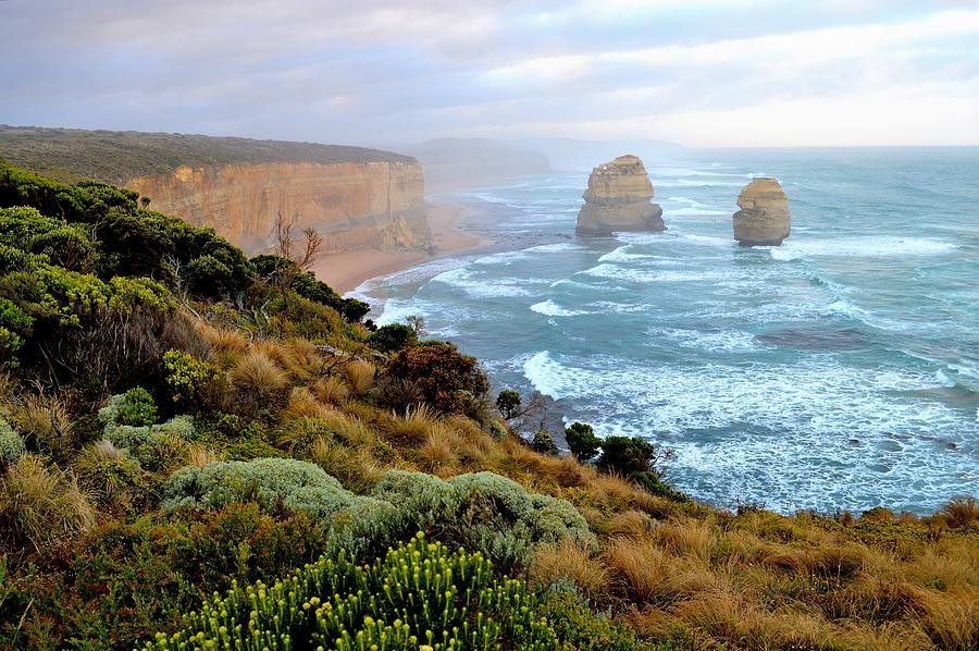 Two Apostles - Great Ocean Road - Australia Photograph by Jeremy Hall