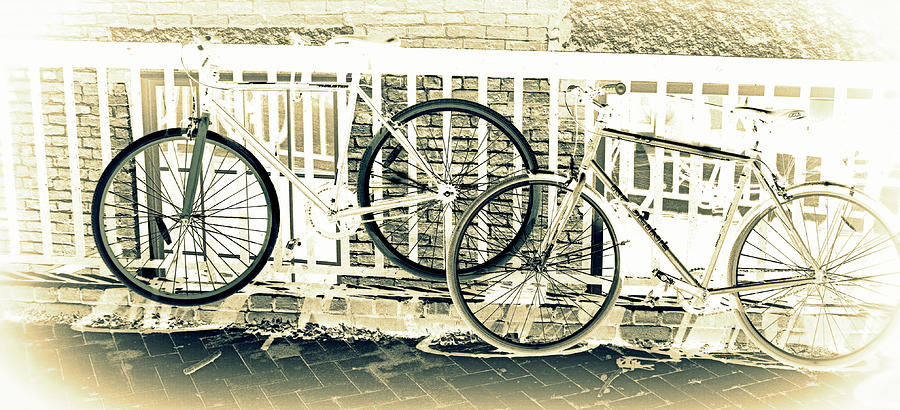 Two Bicycles Photograph by Caroline Stella
