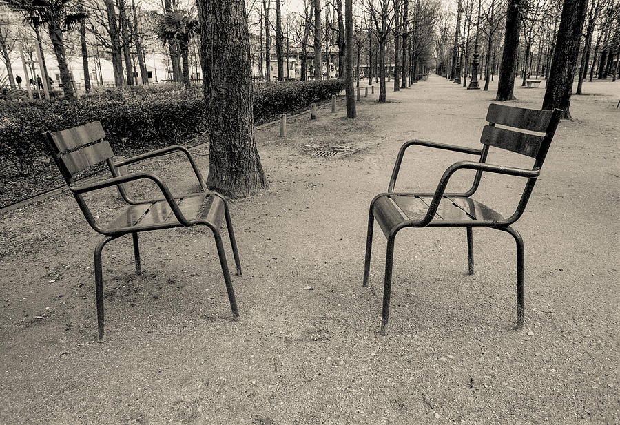 Two Chairs Photograph by Matthew Pace