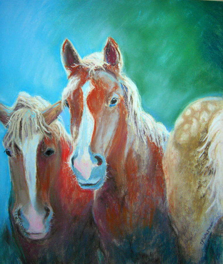 Two Democrats and a Republican Painting by Judy Fischer Walton