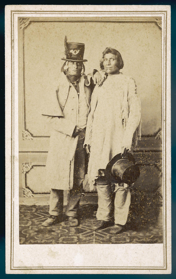 Two Digger Indians Of The Yosemite Photograph by Mary Evans Picture ...