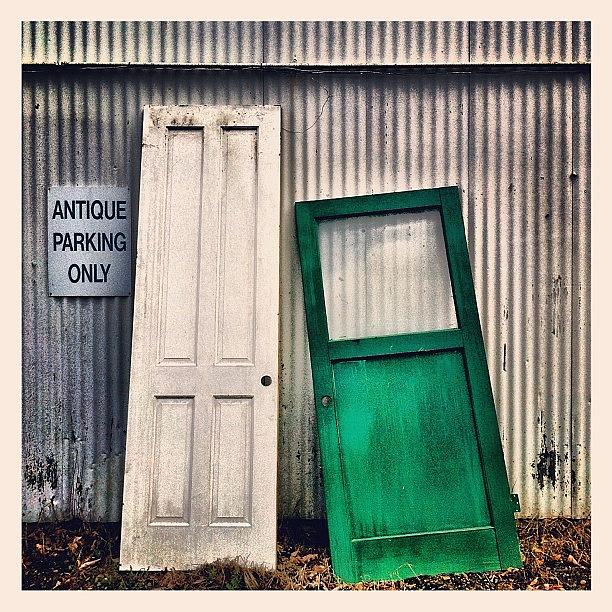 Calistoga Photograph - Two Doors by Julie Gebhardt Calistoga Photograph - Two Doors by Julie Gebhardt