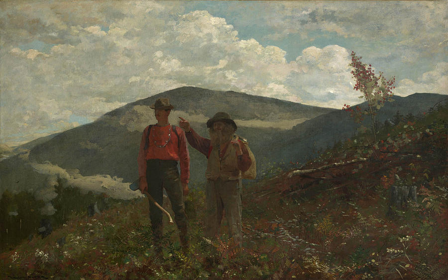 Winslow Homer Painting - Two Guides by Celestial Images