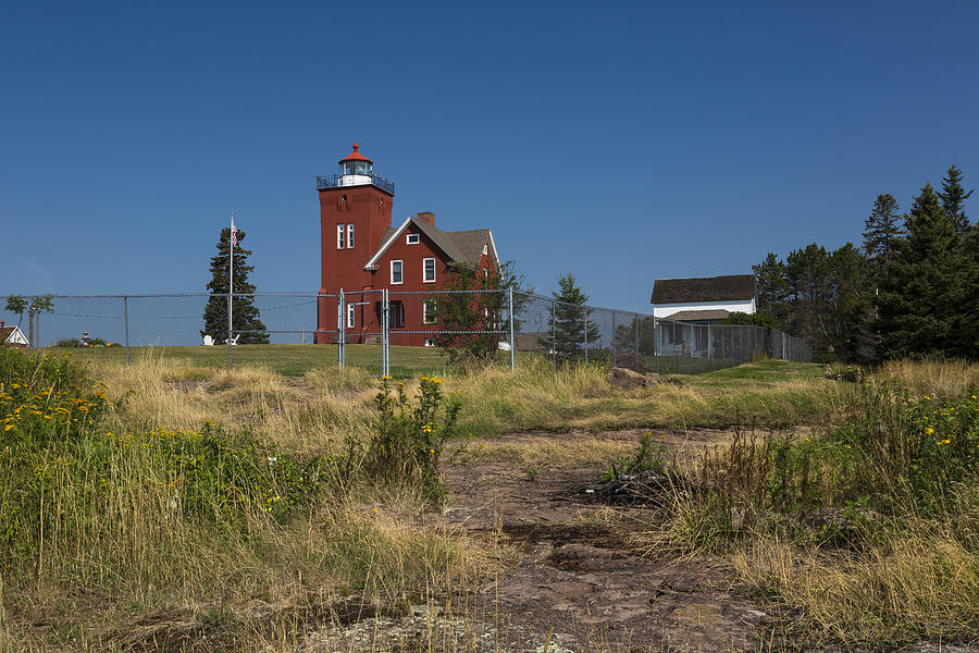 Architecture Photograph - Two Harbors MN Lighthouse 21 by John Brueske