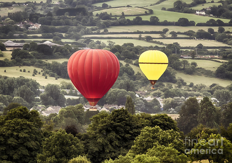 Bristol England hot air balloon festival Photograph by Simon Bratt