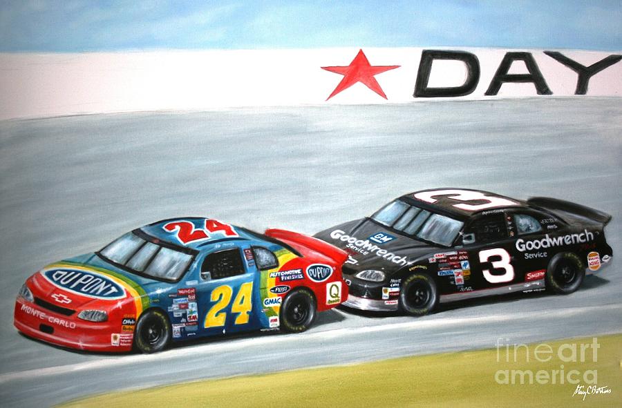 Two Legends Painting by Stacy C Bottoms