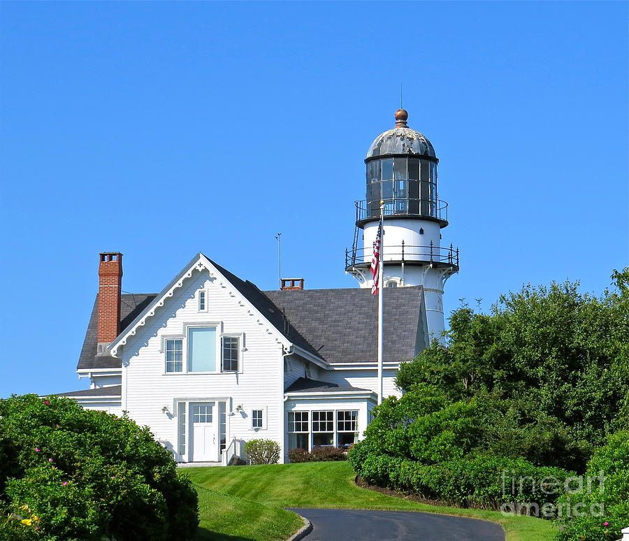 Two Lights Lighthouse  Photograph by Nancy Patterson
