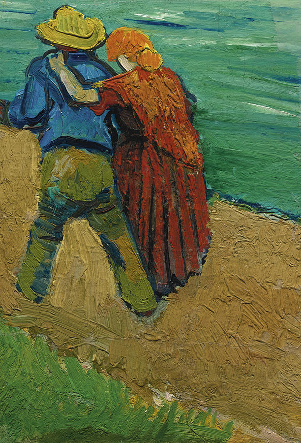 Two Lovers Painting by Vincent van Gogh