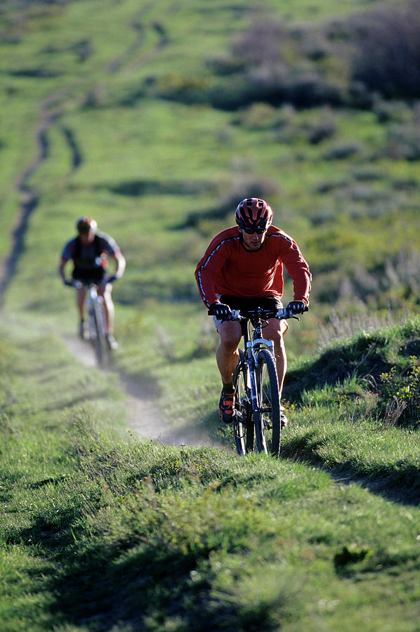 male mountain bike