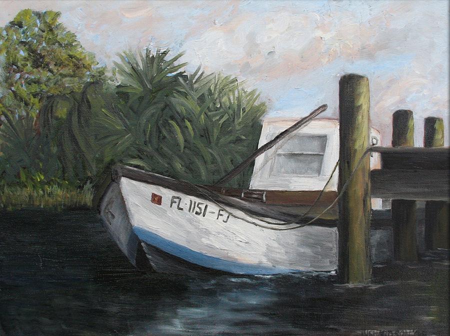 Two Mile Apalach Painting by Susan Richardson