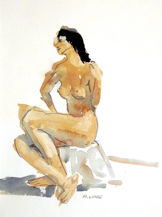 Two Minute Sketch Painting by Mark Lunde