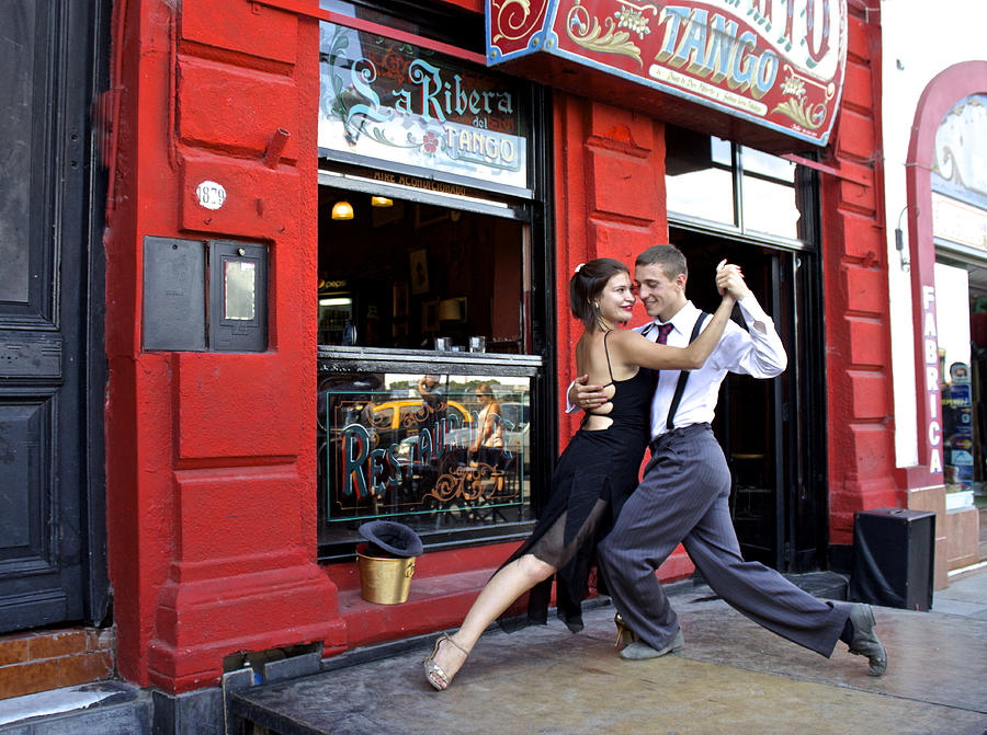 Two to Tango, Buenos Aires Photograph by Venetia Featherstone-Witty