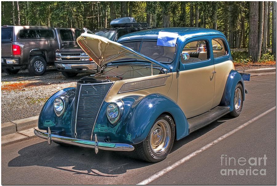 Car Photograph - Two Toned Classic by Chris Anderson