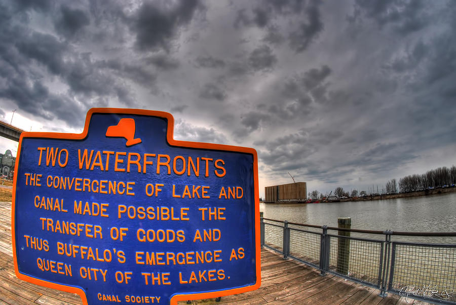 Two Waterfronts Photograph by Michael Frank Jr
