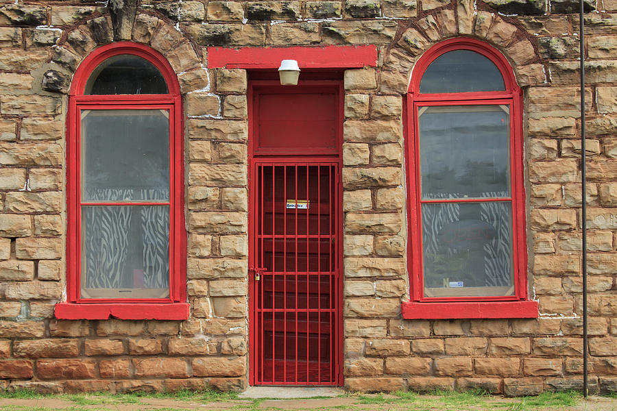 Two Windows And A Door Photograph