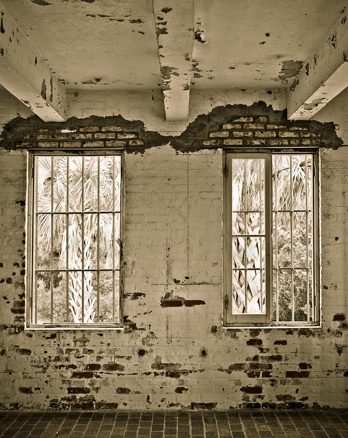 Two Windows Photograph by Marilyn Hunt