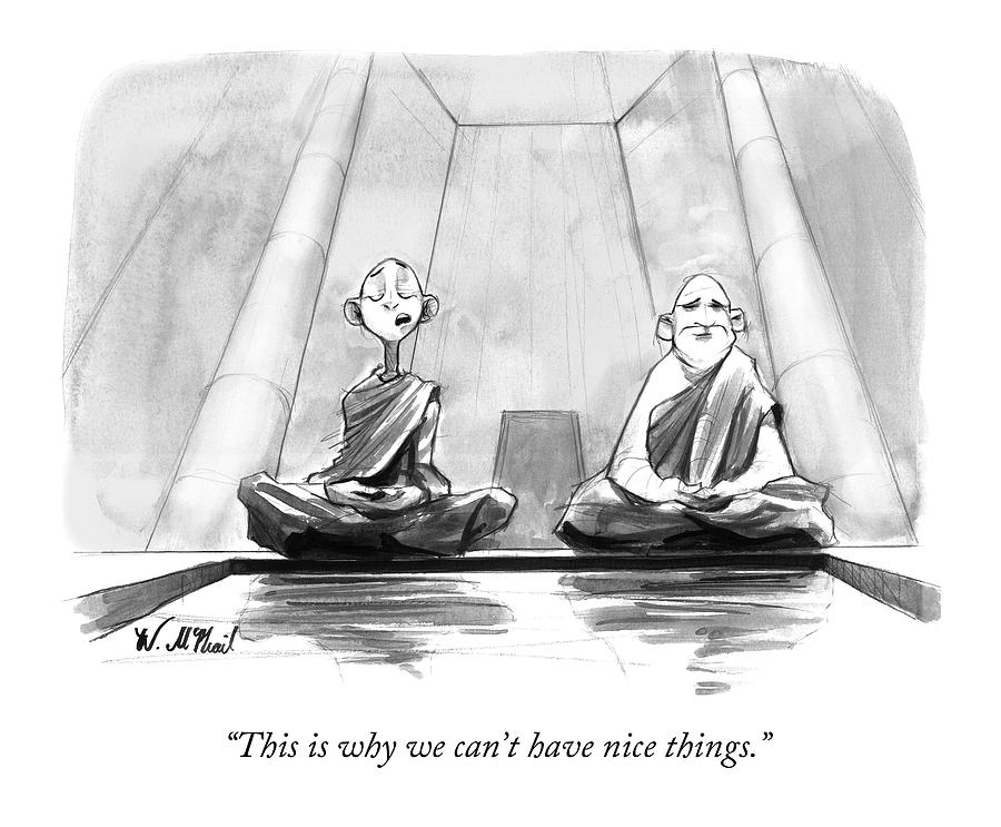 zen mindfulness cartoons