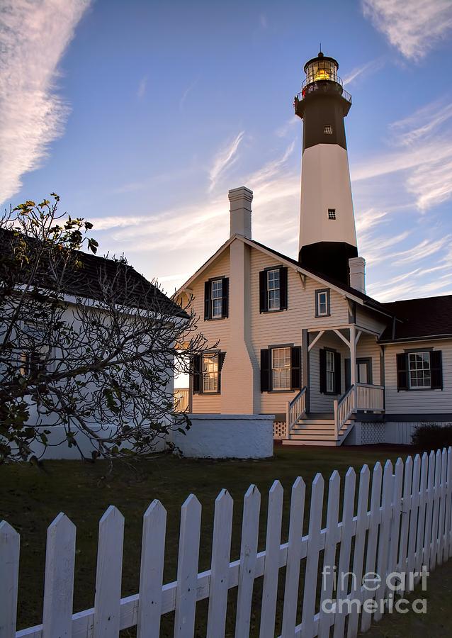 Tybee Island Lighthouse Photograph by Henry Kowalski