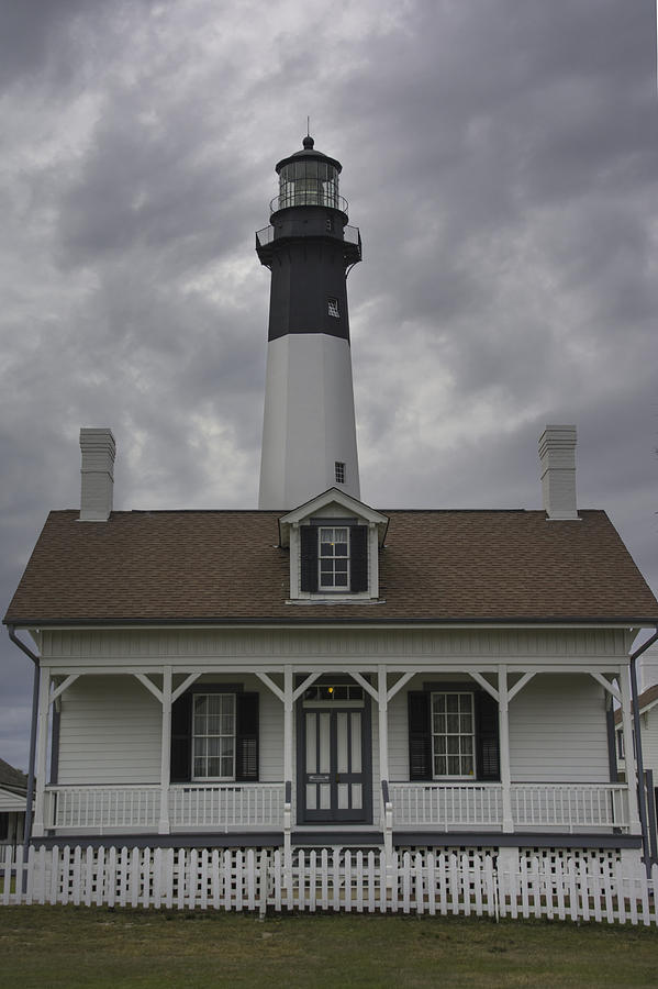 Tybee Island Lighthouse Photograph by Judy Hall-Folde