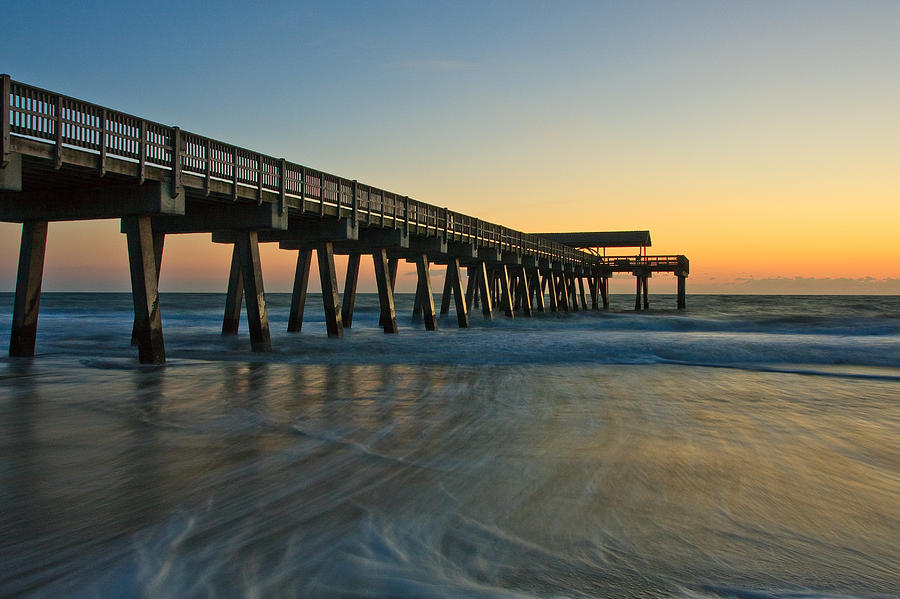 Tybee Pier Photograph by Cecil Holmes | Fine Art America