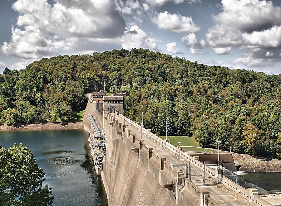 Tygart Dam Photograph By Monnie Ryan - Fine Art America