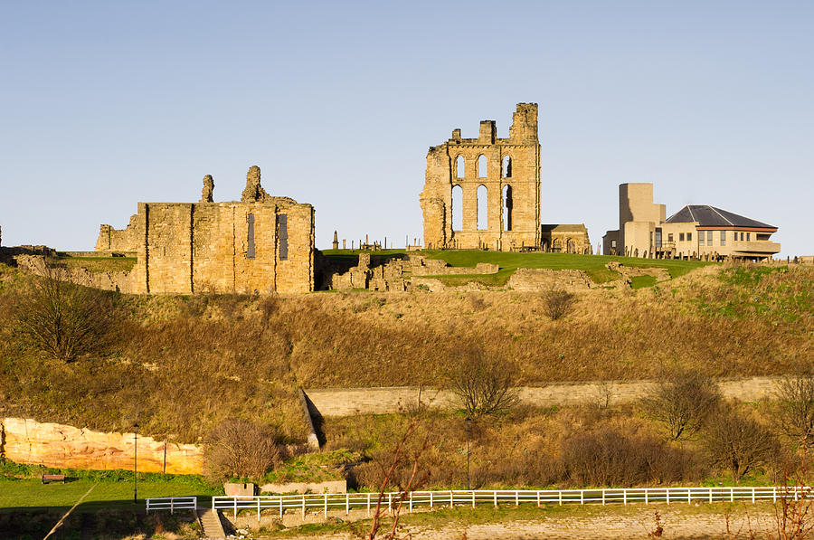 Tynemouth priory and castle Photograph by David Head