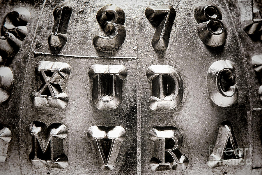 Typography Photograph - Type by Olivier Le Queinec
