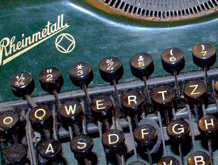 Typewriter I I Photograph by Caroline Stella
