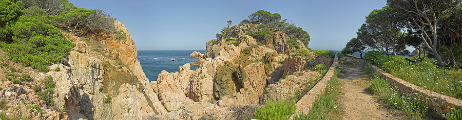 Typical Shore Landscape In Costa Brava Photograph by Panoramic Images