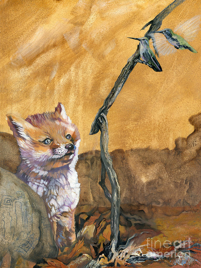 Tyrahs Tale Painting by J W Baker Tyrahs Tale Painting by J W Baker