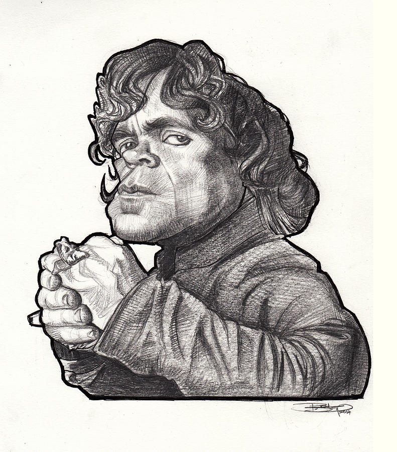 Got Drawing - Tyrion Lannister by Sri Priyatham