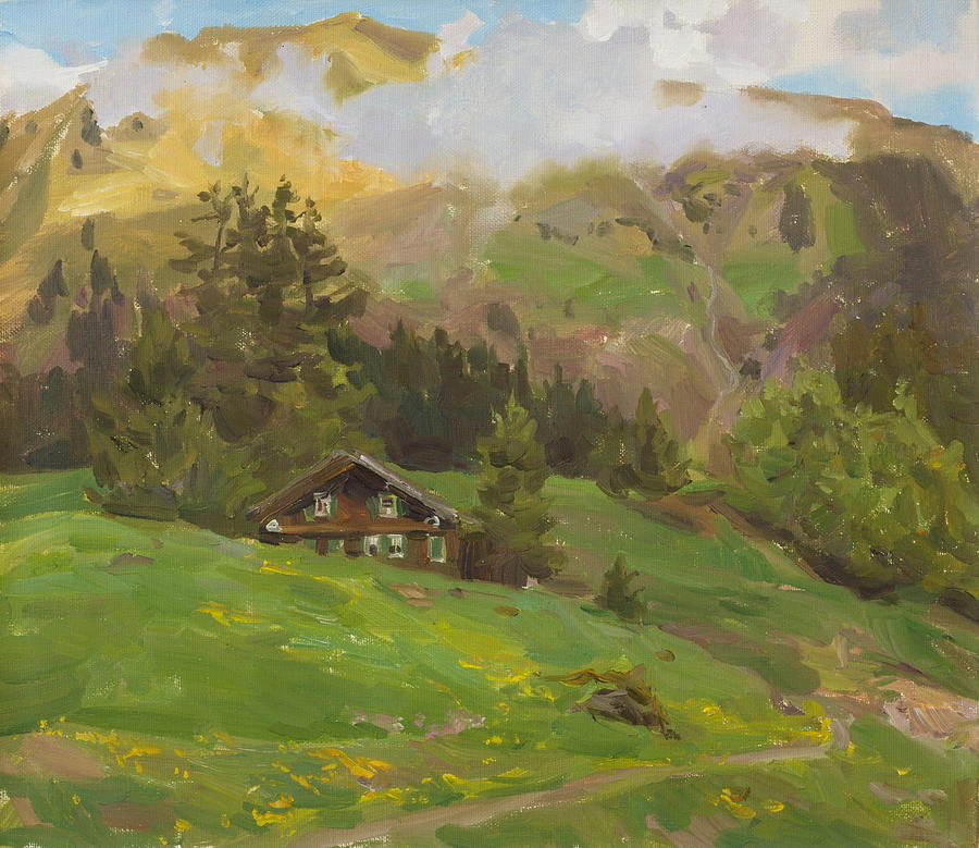 Tyrolean Motive Painting