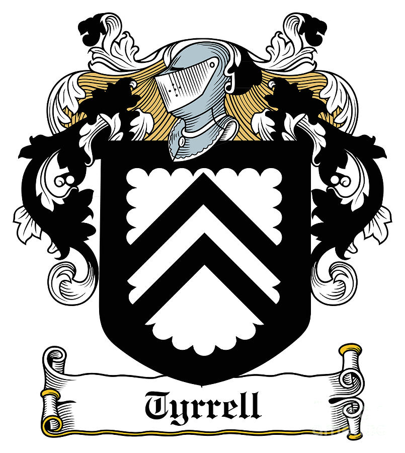 Tyrrell Coat of Arms I Irish Digital Art by Heraldry - Fine Art America