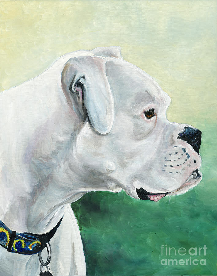 Tyson Painting by Charlotte Yealey