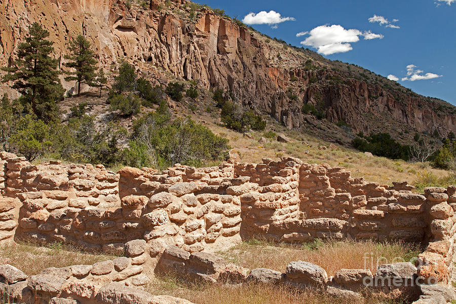 Tyuonyi Bandelier National Monument Photograph by Fred Stearns