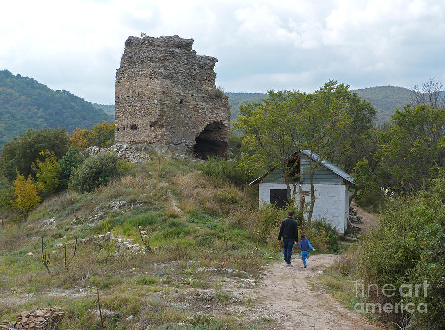 Tzarevi Kuli Fortress - Strumica Photograph by Phil Banks