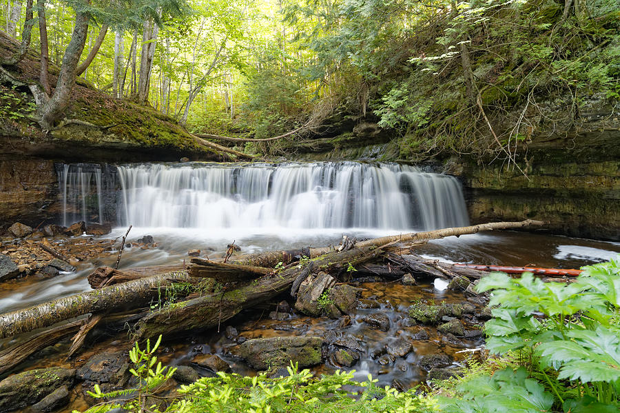 U. P. Waterfalls Digital Art by William Norton - Fine Art America