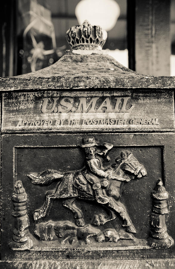 U S Mail Photograph by Off The Beaten Path Photography - Andrew Alexander