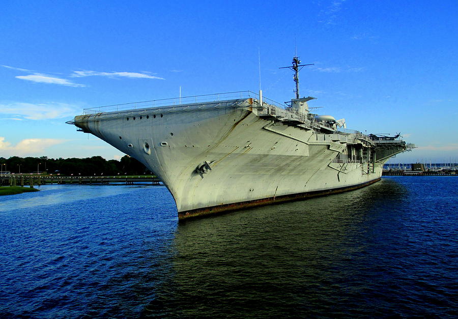 U S S Yorktown Photograph by Randall Weidner - Fine Art America