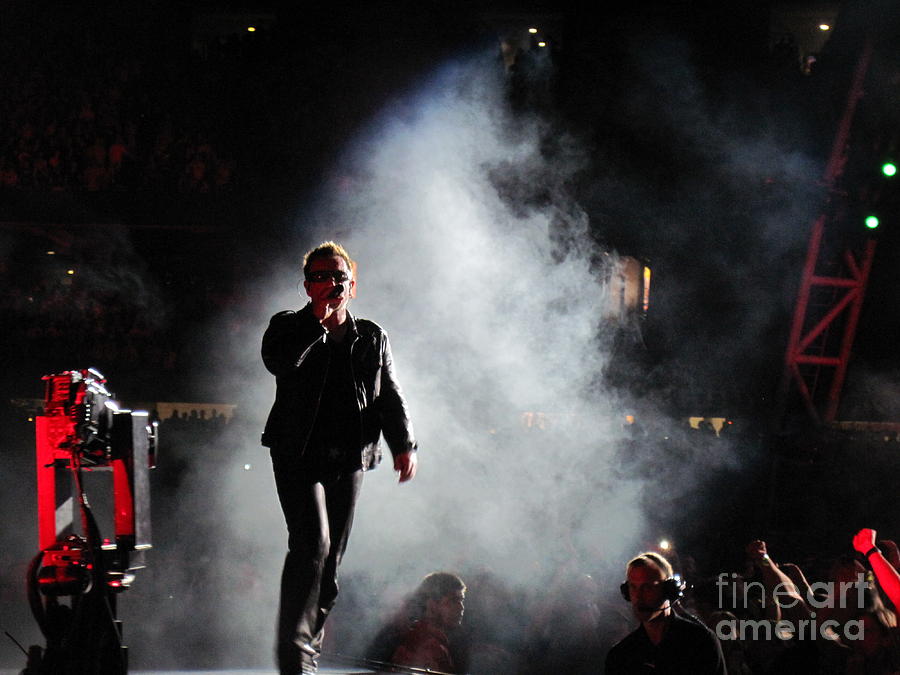 U2 / Bono Photograph by Paul Weiss - Fine Art America