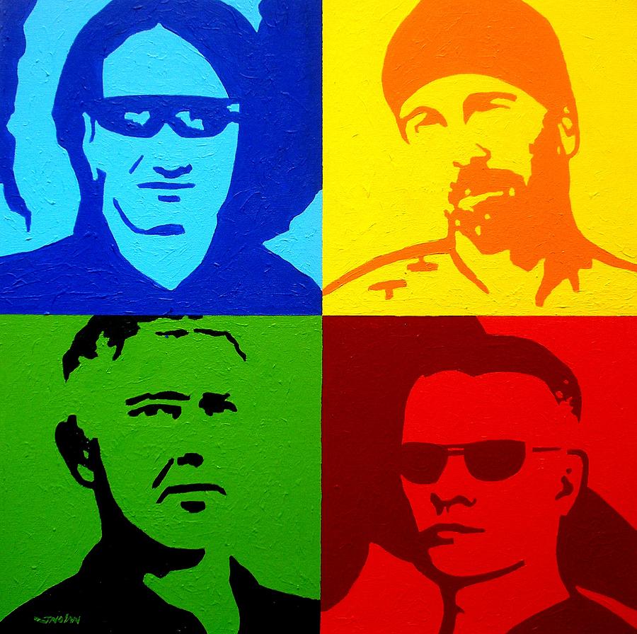 U2 Painting - U2 by John  Nolan
