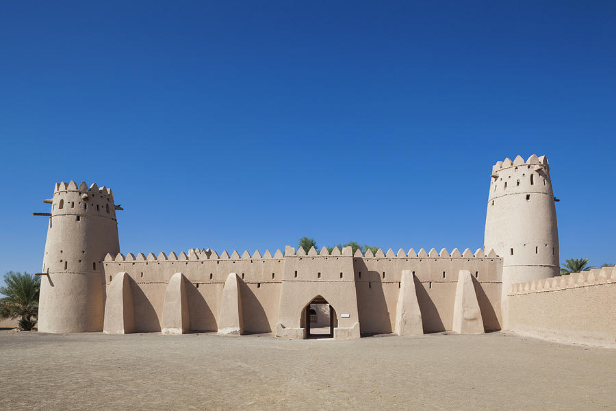 City Photograph - Uae, Al Ain Al Jahili Fort by Walter Bibikow
