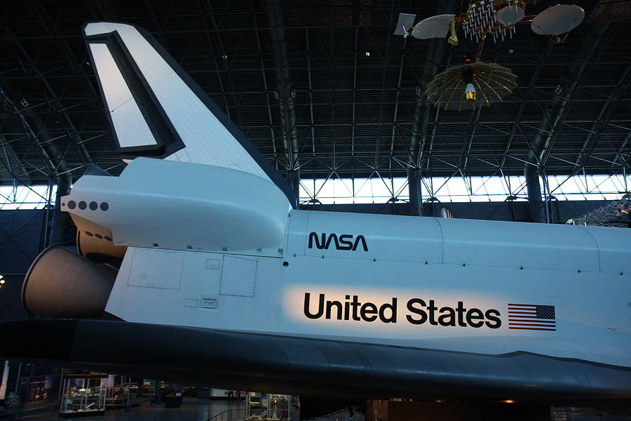 Space Photograph - Udvar-Hazy Center - Smithsonian National Air And Space Museum annex - 121276 by DC Photographer
