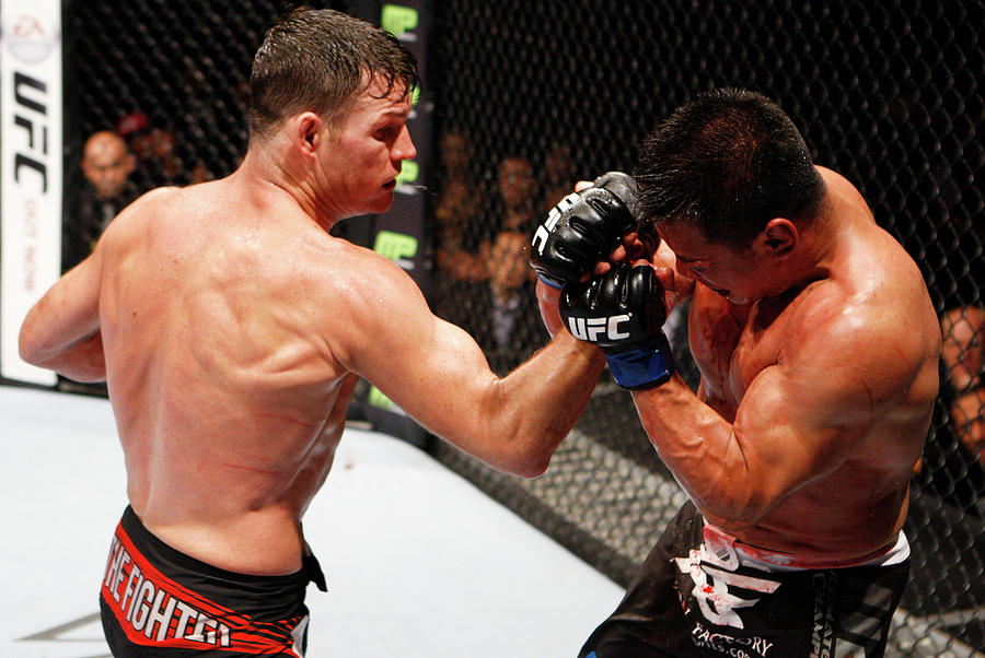 Ufc Fight Night Bisping Vs. Le Photograph by Mitch Viquez/zuffa Llc