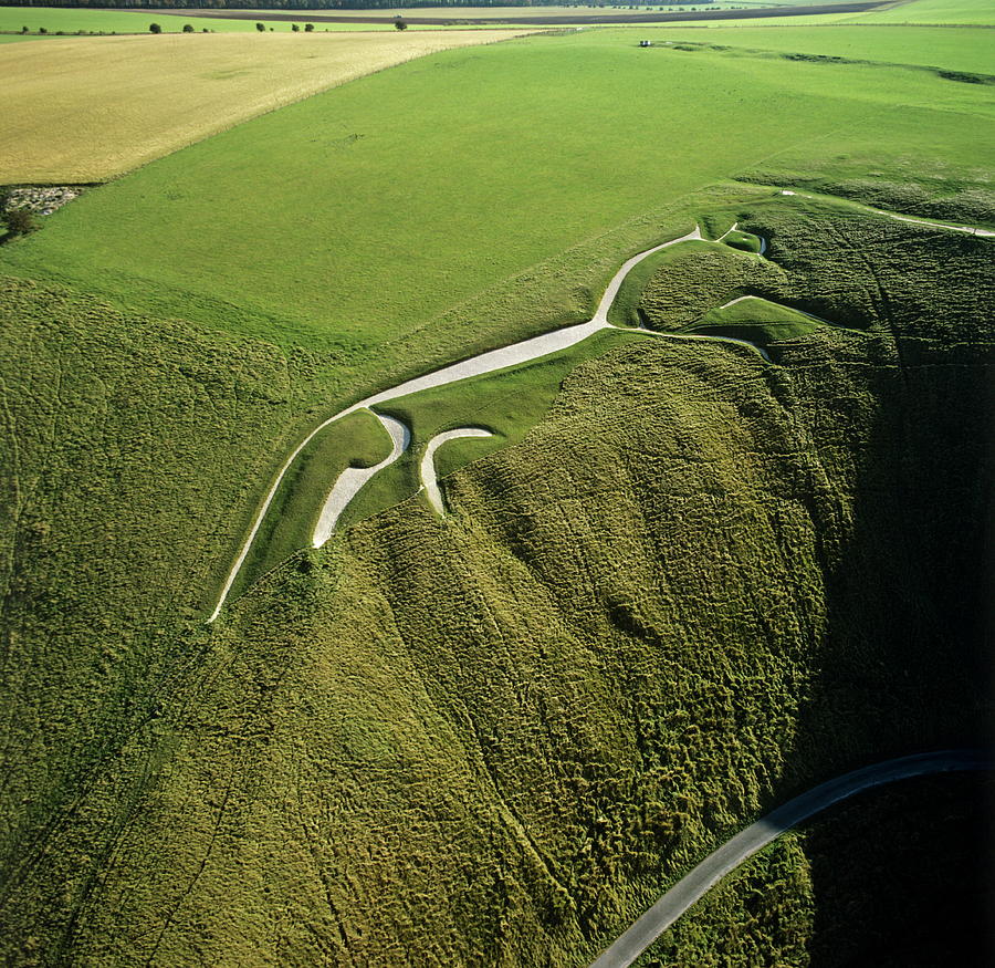 Uffington White Horse Photograph by Skyscan/science Photo Library