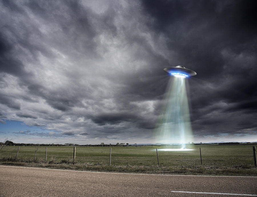 UFO Photograph by Aaron Foster