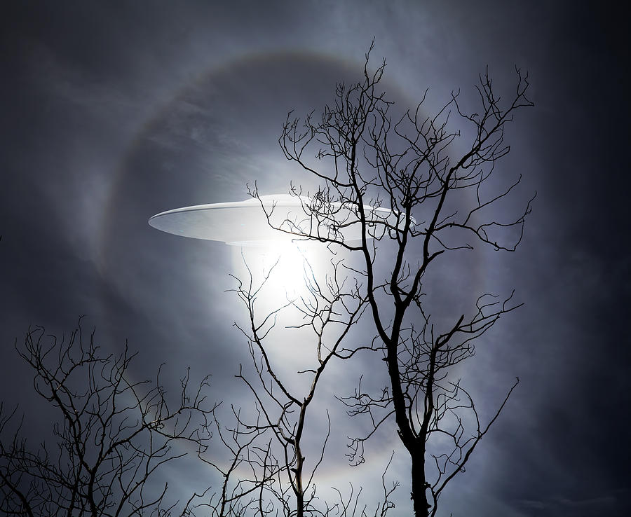 UFO Glow Photograph by Michele Cornelius