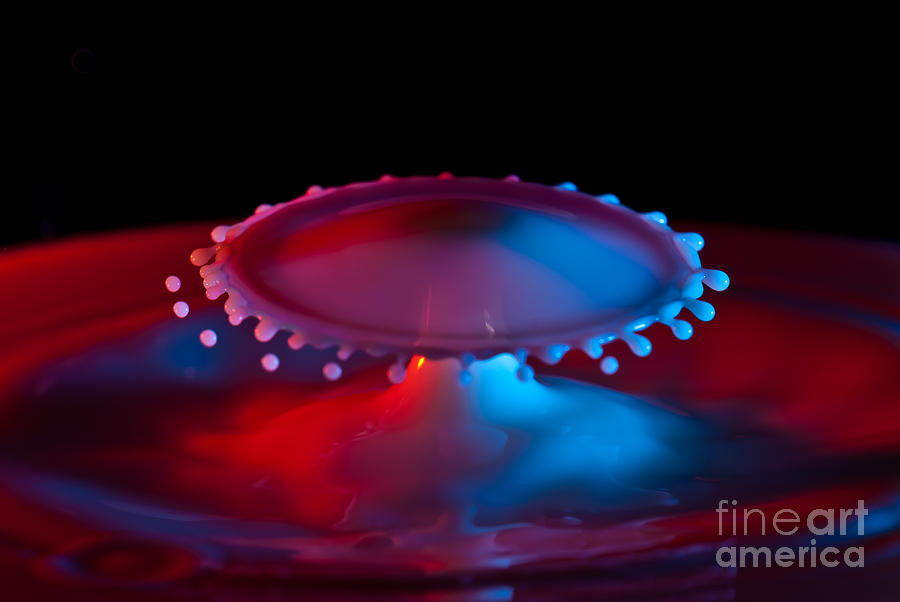 Abstract Photograph - UFO Splash by Anthony Sacco